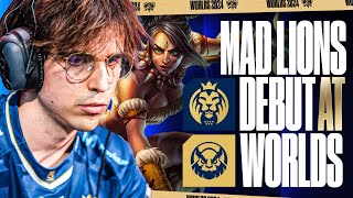 WORLDS 2024 BEGINS WITH MAD LIONS VS VKE  WORLDS PLAYINS 2024  CAEDREL [upl. by Ynots681]