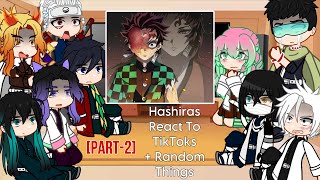 Part 2 Hashiras React To TikToks  Random Things  Demon Slayer Spoilers  Gacha 🇺🇸 [upl. by Einnahc]