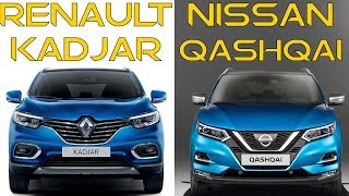 2019 Renault Kadjar vs 2018 Nissan Qashqai [upl. by Wildon994]