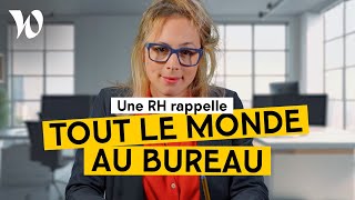 Fin du télétravail  une RH prépare son grand discours [upl. by Besnard]