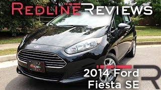 2014 Ford Fiesta SE Review Walkaround Exhaust amp Test Drive [upl. by Jermayne]