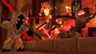 quotIn the Endquot  A Minecraft Music Video ♪  Herobrine Vs Entity 303 Part 4 [upl. by Haveman615]