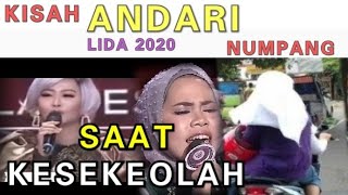 CERITA ANDARI LIDA 2020 NUMPANG KESEKOLAH [upl. by Pessa314]