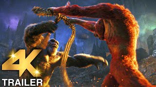 GODZILLA X KONG THE NEW EMPIRE Extended Trailer 4K ULTRA HD 2024 [upl. by Teria851]