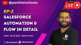 EP2  Salesforce Automation Overview amp Understanding Flow in Detail sfdcpanther pantherschools [upl. by Aita]