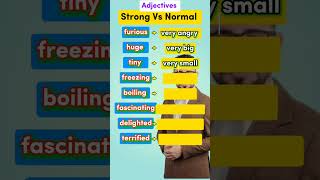 Strong Vs normal adjectives parts 3 [upl. by Amian]