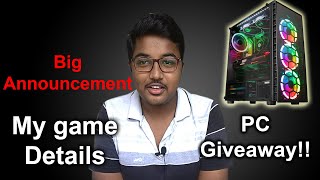 Big Announcement  PC Giveaway  Game Giveaway  My game page on steam [upl. by Reinhart]