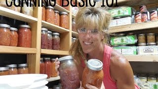 Canning 101 Basics for The New Homesteader [upl. by Netti]