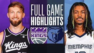 KINGS at GRIZZLIES  FULL GAME HIGHLIGHTS  December 31 2023 [upl. by Nyltac]