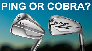 PING OR COBRA who Makes The BEST golf irons [upl. by Atirb]