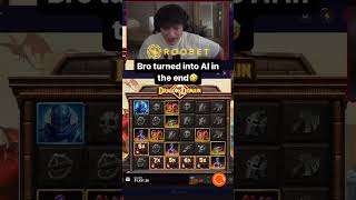 HE TURNED CRAZY AFTER WINNING gamble casinogames slot slotmachine profit money easymoney win [upl. by Arikaahs]