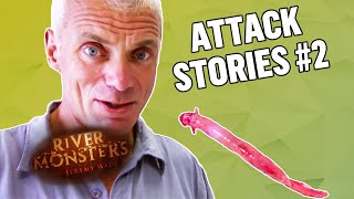 The Best ATTACK STORIES Part 2  COMPILATION  River Monsters [upl. by Inilahs]