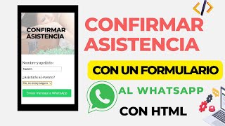 👶🎯📲Como hacer INVITACIÓN INTERACTIVA con CONFIRMACIÓN DE ASISTENCIA Y UBICACIÓN [upl. by Nonad]