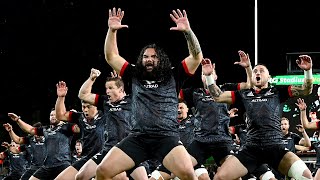 Māori All Blacks perform their haka against Ireland [upl. by Yuille]