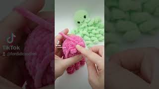 Crochet Octopus crochettoys crochetpattern crochetanimals amigurumi amigurumipattern craftfair [upl. by Quintin]