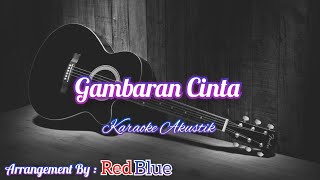 Inka Christie  Gambaran Cinta Karaoke Akustik [upl. by Ahsenek]