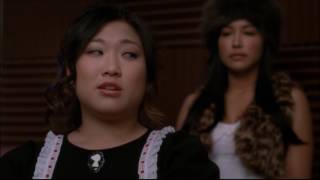 Glee  New Directions talk about Rachel wanting a nose job 2x18 [upl. by Ahders]