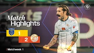 Match Highlights  Kerala Blasters FC 12 Punjab FC  MW 1  ISL 202425 [upl. by Axela]