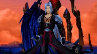 Kingdom Hearts 2 Sephiroth Boss Fight PS3 1080p [upl. by Yelkrab945]