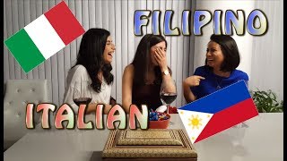 Similarities between Italian and Filipino [upl. by Burleigh]