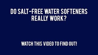 Do Salt Free Water Softeners Really Work [upl. by Isola495]