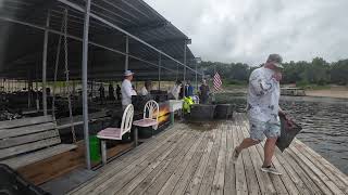 Day 4 of 5 possible round of qualifying on Bull Shoals Lake at Lakewoods Resort [upl. by Danzig]