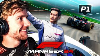 WAS THIS MY BEST STRATEGY YET  F1 Manager 2024 Career 21 [upl. by Teleya239]