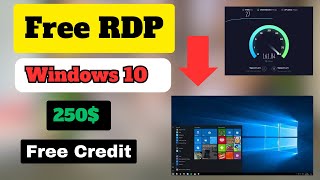 Windows RDP For Free  How to Create RDP  Free Admin Rdp [upl. by Elletnuahc]