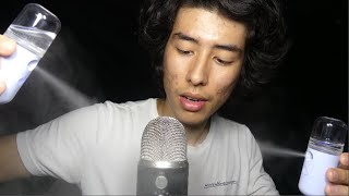 Fast amp Aggressive ASMR Spray Sounds sleep inducing [upl. by Attirehs620]