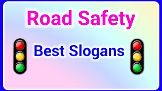 Slogans on Road Safety  Road Safety Slogans in English  Ashwins World [upl. by Lorrie]