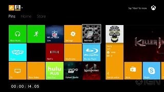 Xbox One Dashboard Walkthrough [upl. by Nylitak]