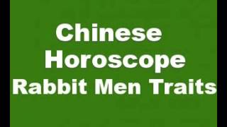 Chinese Horoscope Rabbit Men Characteristics and Personality Traits [upl. by Lowson]