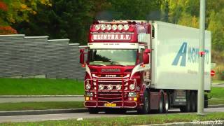 Scania R620 SUPER V8 Klintra BV Straight Pipes [upl. by Monahan]