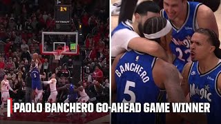 THIS ENDING 🔥🔥🔥 PAOLO BANCHERO WINS IT BEFORE THE FINAL BUZZER 🚨 [upl. by Shirlene]