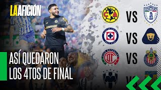 Definidos los cuartos de final de la Liguilla Liga MX 2024 [upl. by Nivanod]