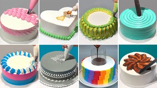 1000 Quick amp Easy Cake Decorating Technique Compilation  Most Satisfying Chocolate Cake Recipe [upl. by Lledniuq]