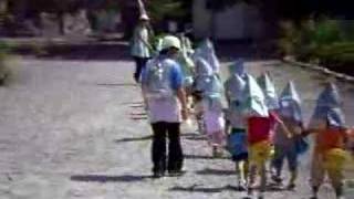 Earthquake drill for Japanese kids [upl. by Beatrisa]