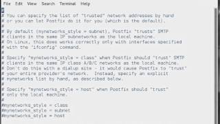 How to configure SMTP POSTFIX MAIL in Linux [upl. by Long698]