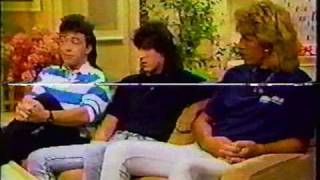 The Outfield Today Show Interview 1987 Bryant Gumbel [upl. by Salvidor102]