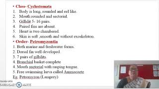 General features of Agnatha for BSc II Zoology [upl. by Annoed]