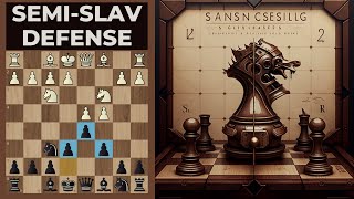 How to Play against 1d4 with Black  SemiSlav Defense [upl. by Nemraciram815]