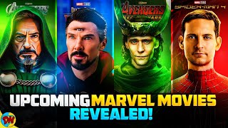 10 New Upcoming Marvel Movies 🔥  MCU Future Revealed [upl. by Nwahshar]