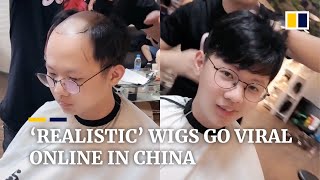 ‘Realistic’ wigs for people who need hair help go viral online in China [upl. by Ert]