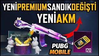 😱 YENİ PREMIUM SANDIK DEĞİŞTİ ✅ YENİ AKM  MYTHIC FORGE  34 GÜNCELLEMESİ  PUBG MOBILE [upl. by Reave]