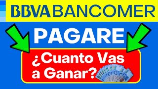 PAGARE BANCOMER 2024 ¿CONVIENE INVERTIR Cuánto DINERO Vas a GANAR🔥 [upl. by Atinrehs]