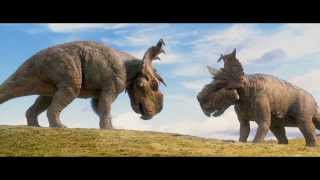 Walking with Dinosaurs The 3D Movie  quotHeadButtingquot  Clip HD [upl. by Par]