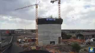 Time lapse Concrete slipform Silo [upl. by Moritz]