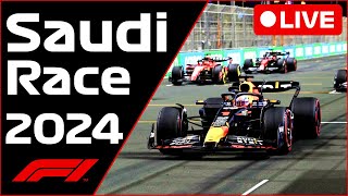 🔴F1 LIVE  Saudi Arabia GP RACE  Commentary  Live Timing [upl. by Salakcin]