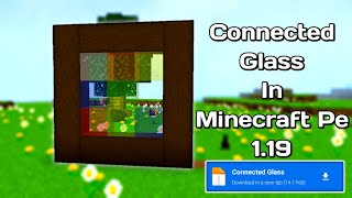 Connected Glass Texture Pack 119 Download  funsat minecraft [upl. by Arakaj]