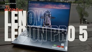 Review Lenovo Legion Pro 5 Laptop Kencang Bergaya Kantoran [upl. by Bunce]